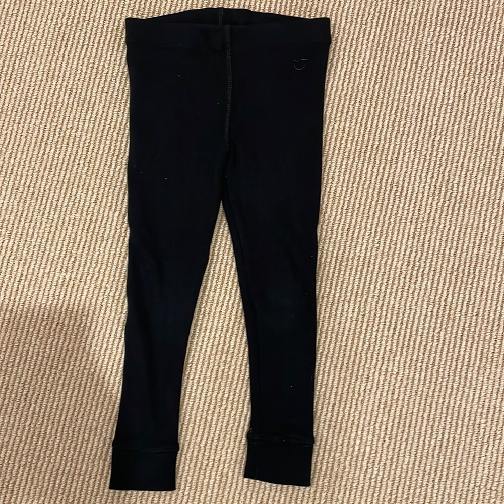 Nordstrom black ribbed leggings - 5T